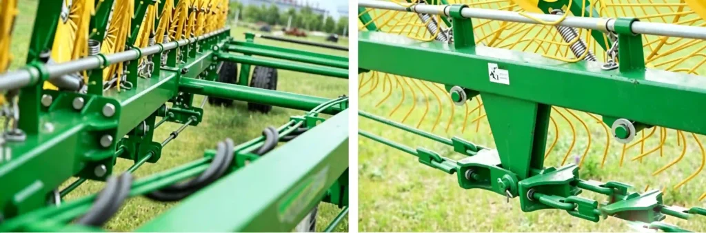 9LZD-9.0 High-Capacity Finger Wheel Hay Rake (1)