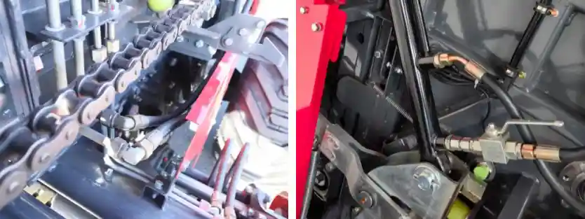 9YG-2.24D Round hay Baler detail