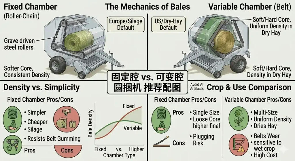 fixed-chamber-vs-variable-chamber-round-baler-pros-cons-and-cost-comparison