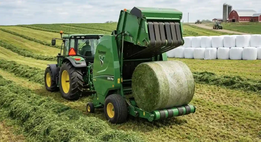 Choosing a Round Baler for High-Moisture Silage Work
